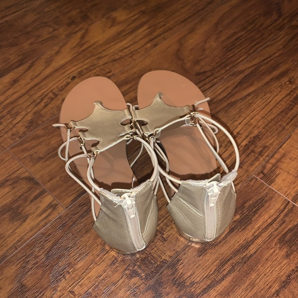 Apt. 9 Gold Gladiator Sandals - Picture 3 of 7